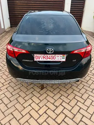 Toyota Corolla LE Eco (1.8L 4cyl 2A) 2019 Black