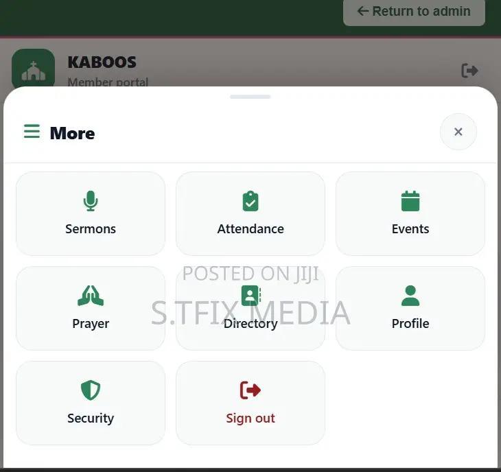 Advanced Church Management System-Premium Version