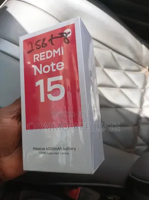New Xiaomi Redmi Note 15 256 GB Red