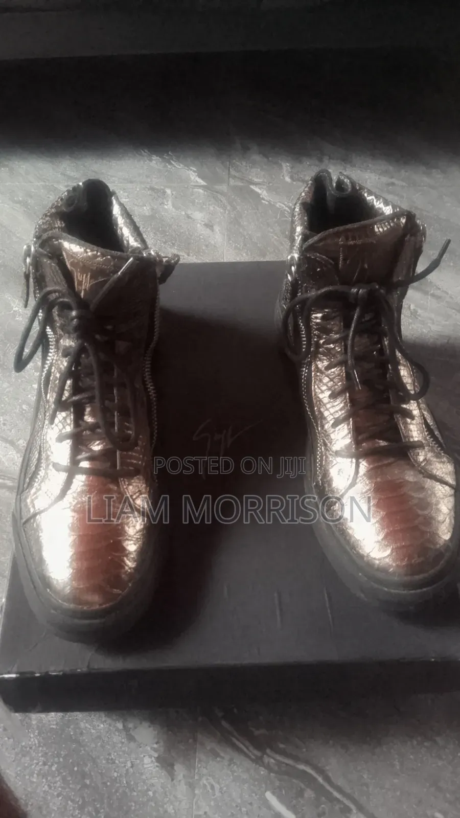 Original Mens Giuseppe Zanotti High Top Trainers