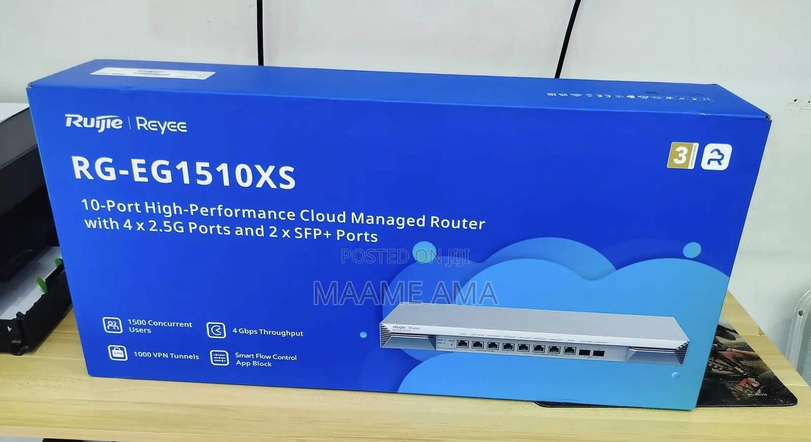 Rg-Eg1510xs Powerful Next Level Business Router for Up to 1500 Clients