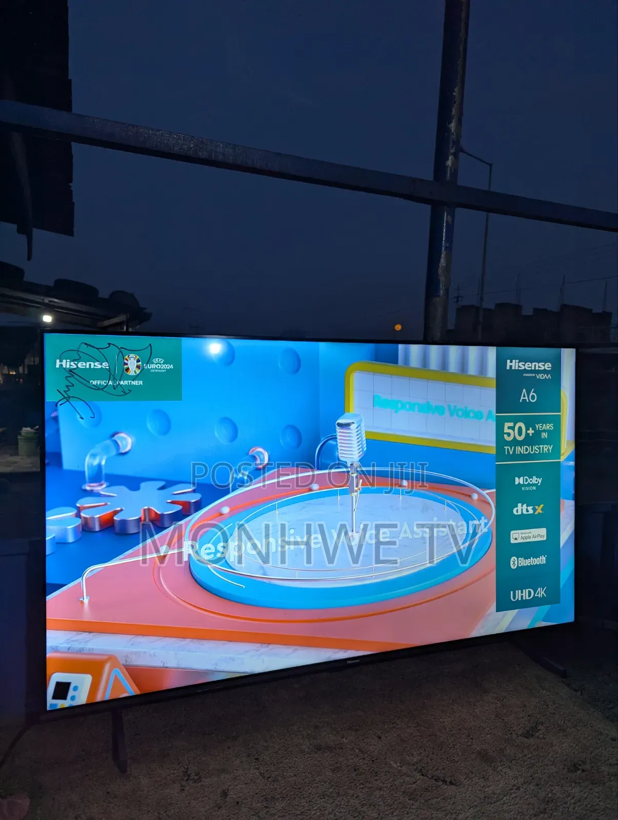 European Hisense Vidaa Os 2024 Model Uled Series 6
