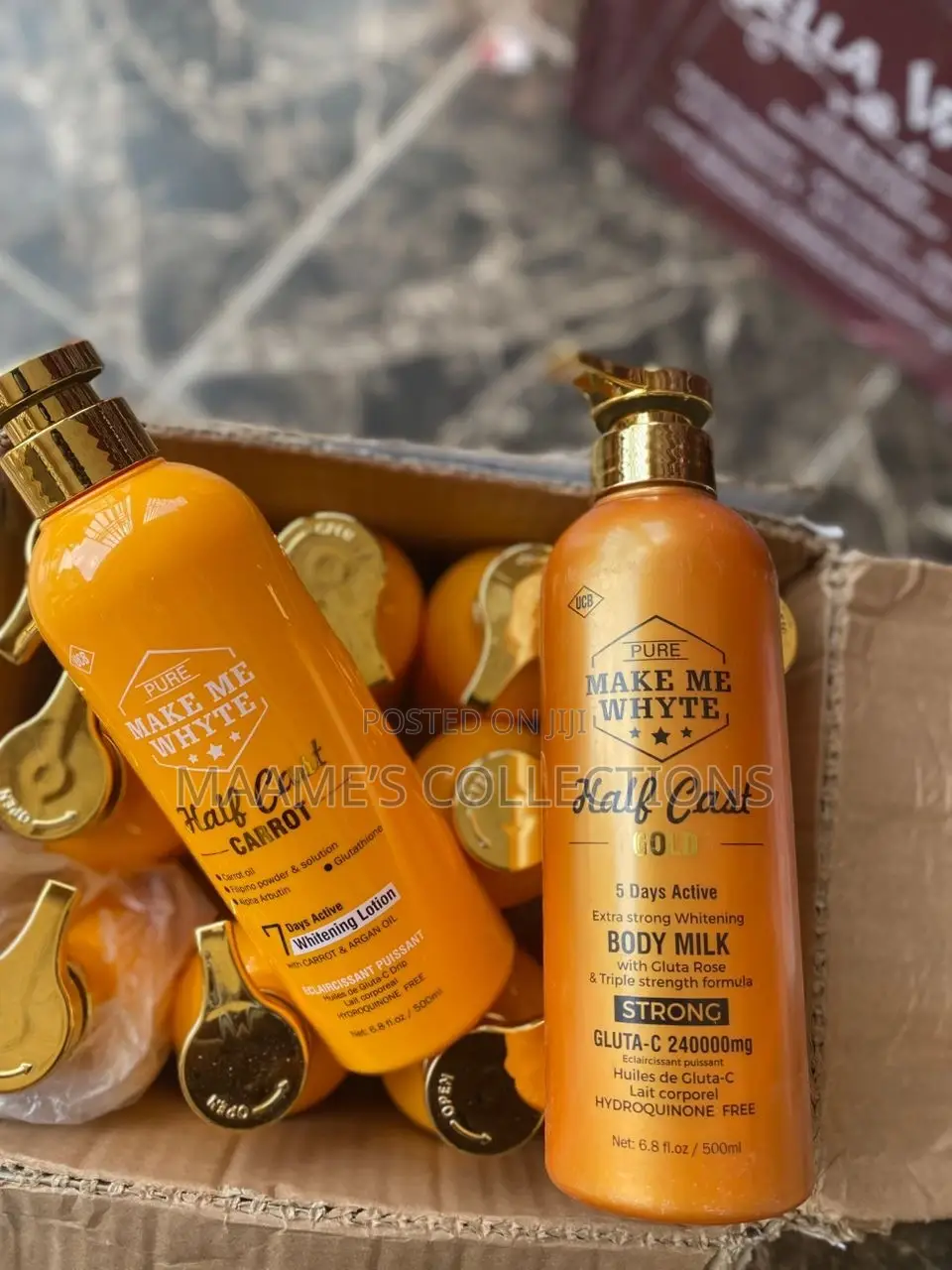 Pure Make Me Whyte Half Cast Whitening Body Lotions