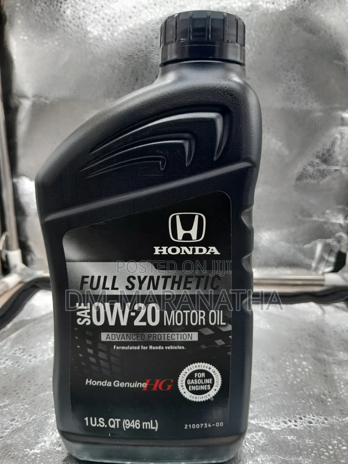 Genuine Honda 0w20 Full Synthetic Engine Oil
