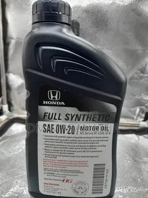Genuine Honda 0w20 Full Synthetic Engine Oil