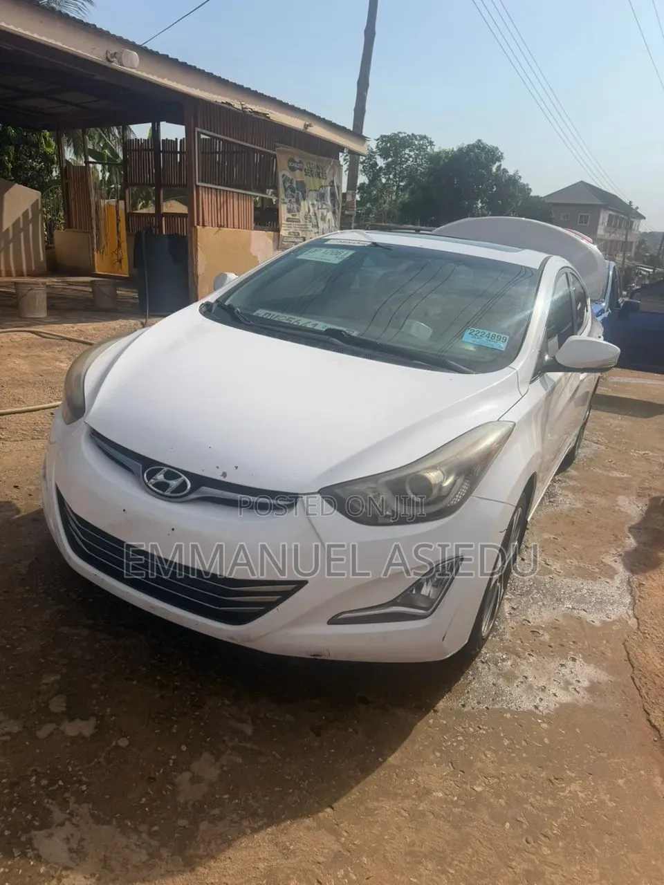 Hyundai Elantra Sport 4dr Sedan (2.0L 4cyl 6A) 2015 White