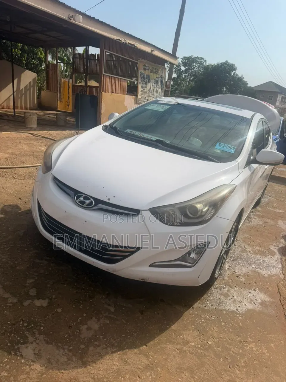 Hyundai Elantra Sport 4dr Sedan (2.0L 4cyl 6A) 2015 White