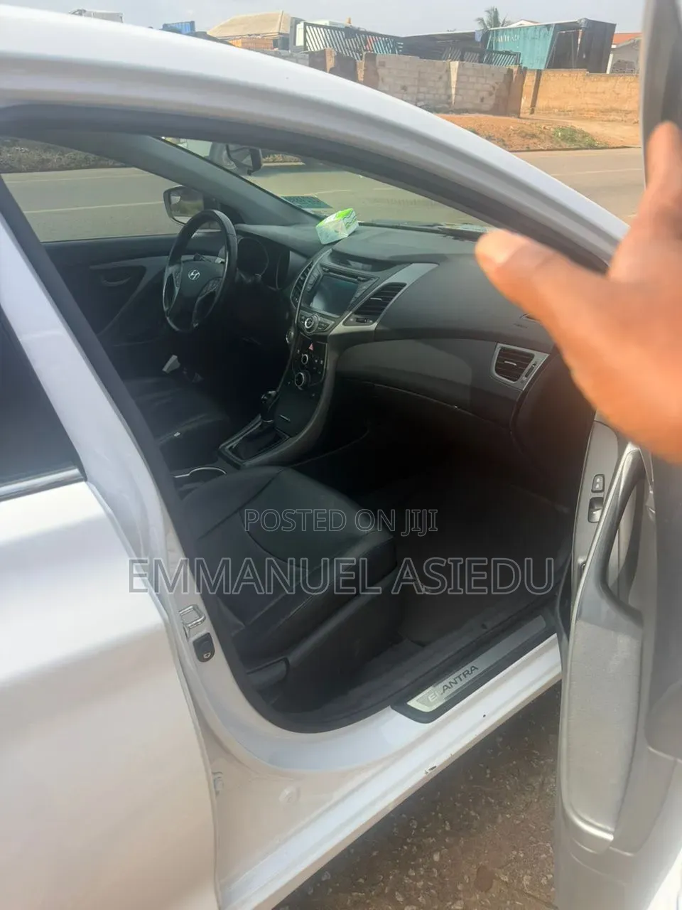 Hyundai Elantra Sport 4dr Sedan (2.0L 4cyl 6A) 2015 White