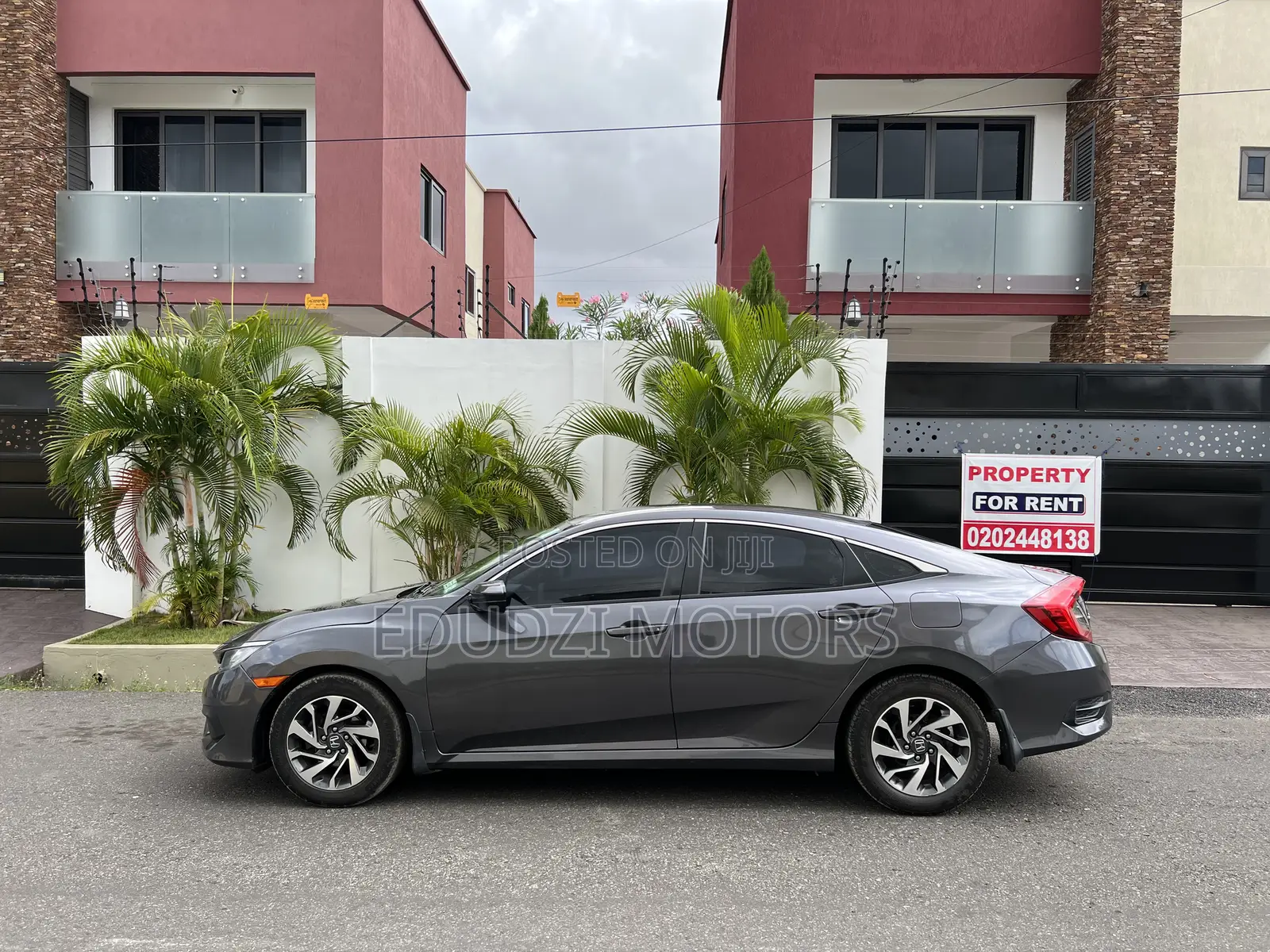 Honda Civic EX 4dr Sedan (1.5L 4cyl) 2016 Gray