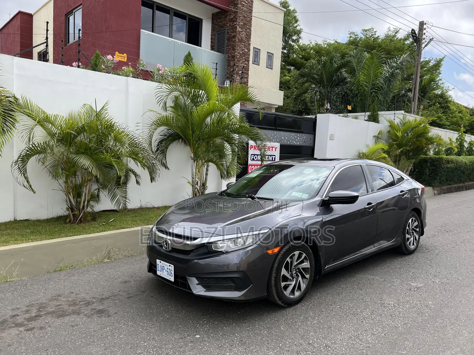 Honda Civic EX 4dr Sedan (1.5L 4cyl) 2016 Gray