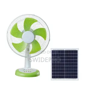 Solar Fan / Rechargeable Fan + Bulbs