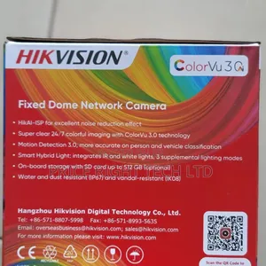 Brand New Hikvision 2mp Ip Poe 2mp Colorvu 3.0