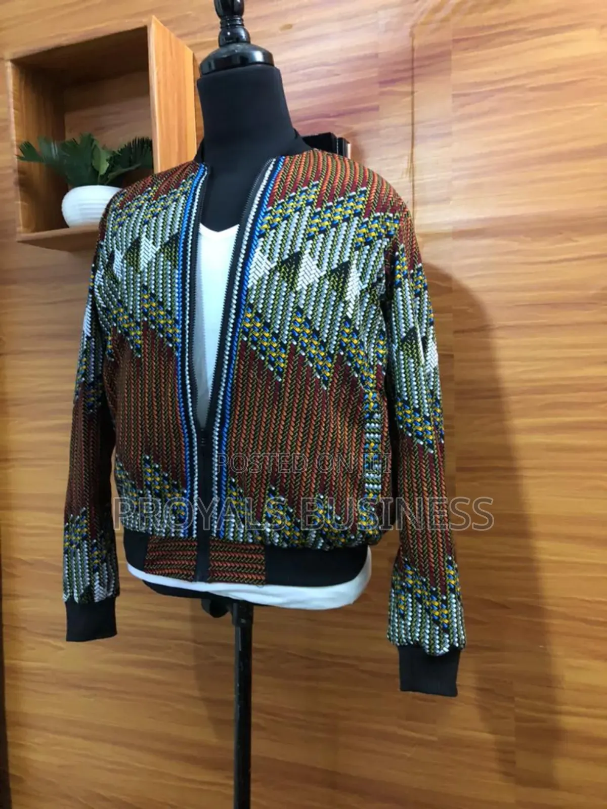 African Print Jacket