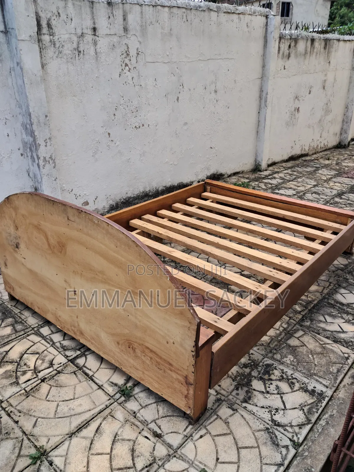 Wooden Double Bed