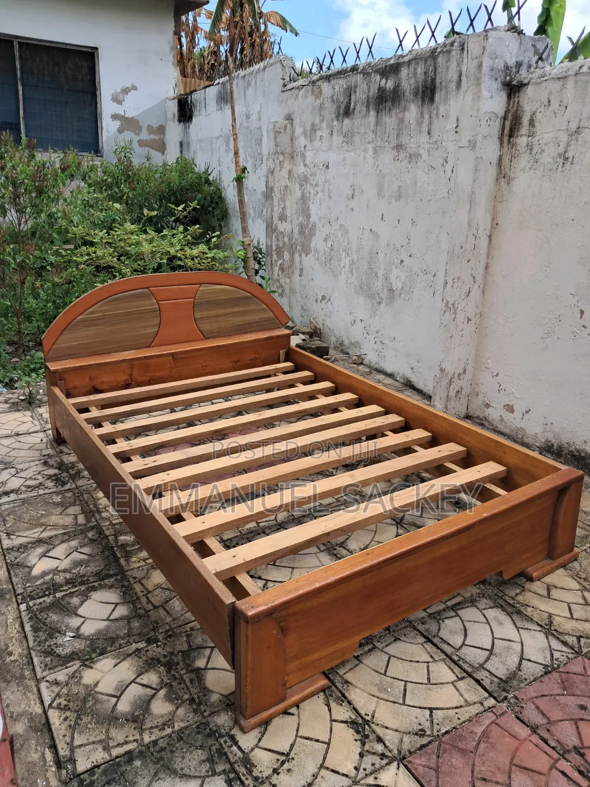 Wooden Double Bed