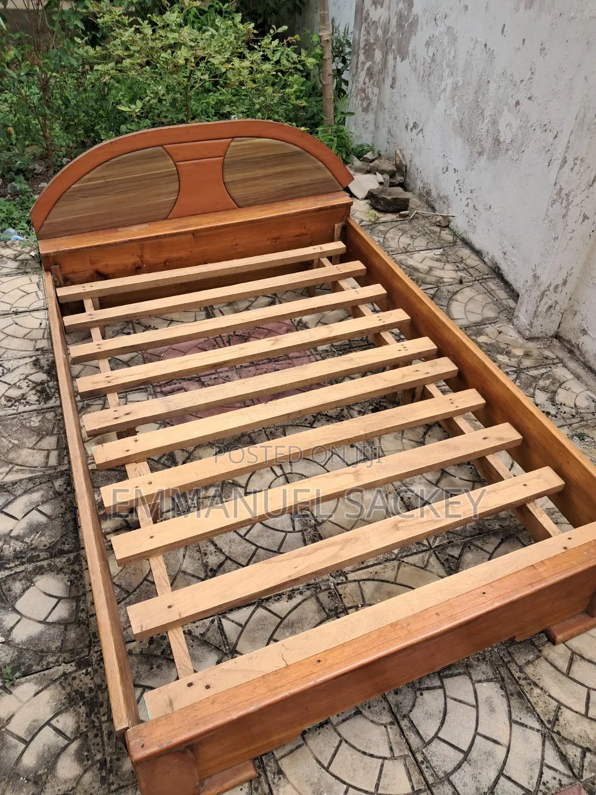Wooden Double Bed