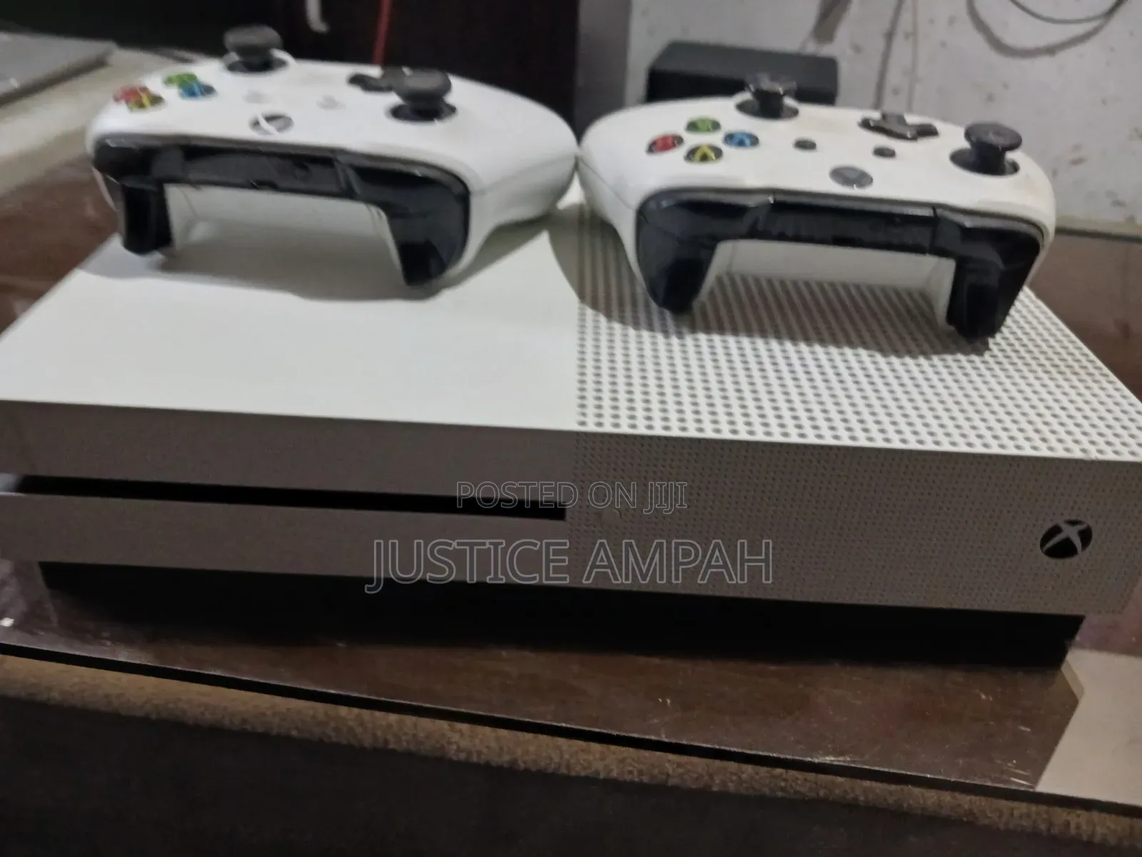 Xbox One S With Two (2) Controllers and Game Available.