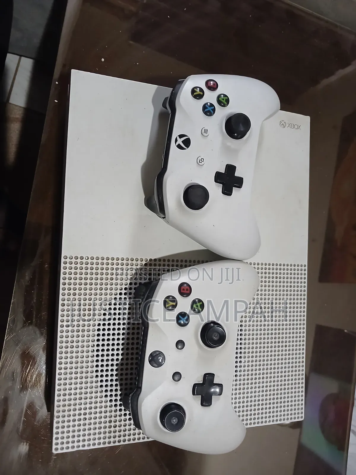 Xbox One S With Two (2) Controllers and Game Available.