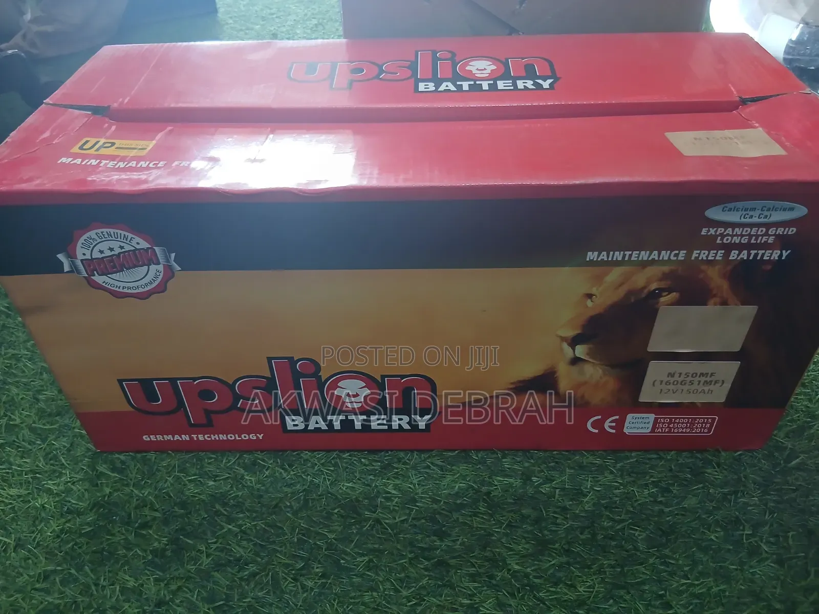 Original Upslion 27 Plate 12v 150ah