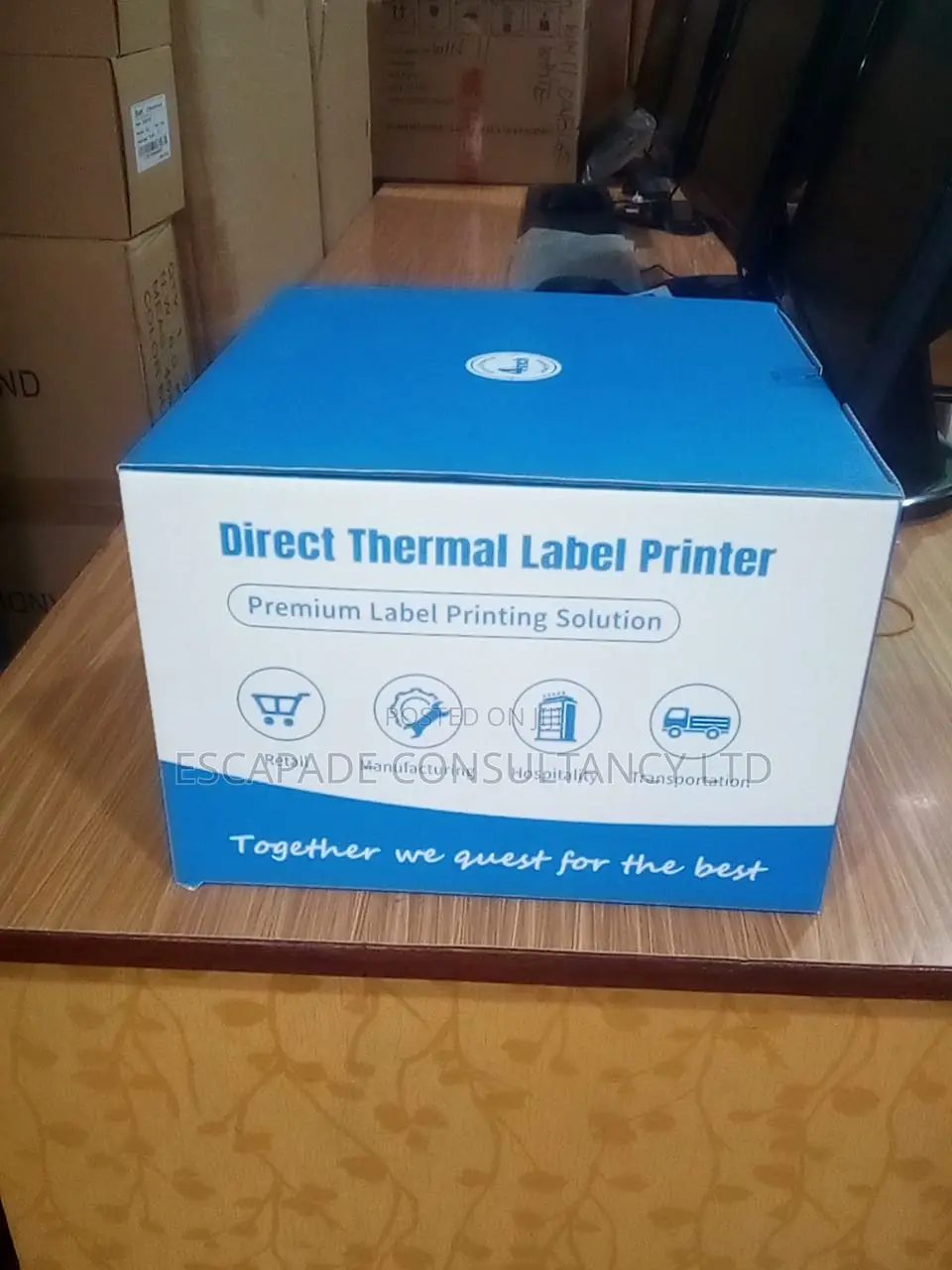 Direct Thermal Barcode Label Printer Ocbp-401dt