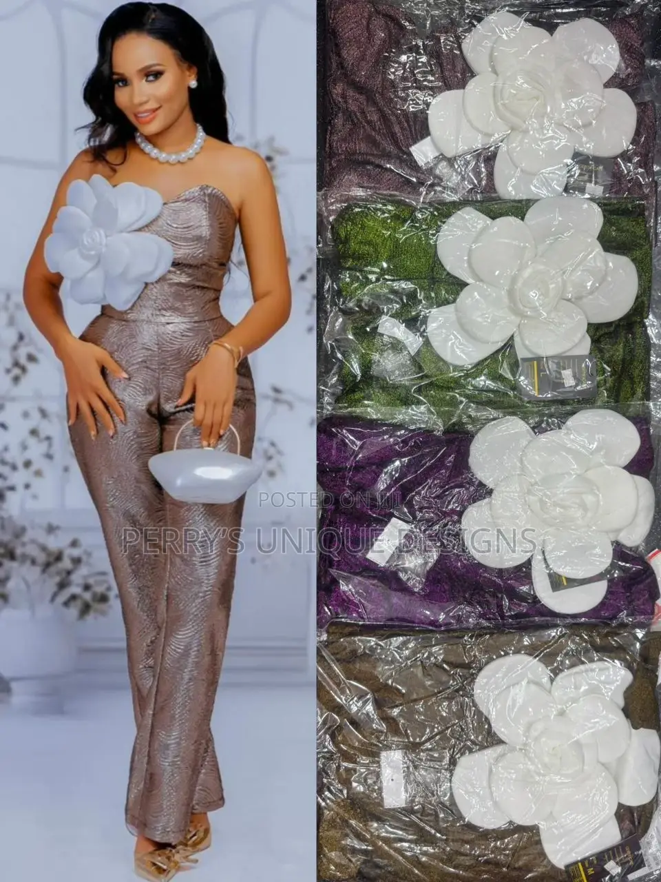 Veloura Grace Signature Bloom Luxe Jumpsuit