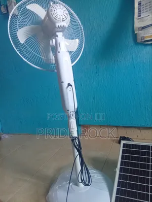 Rechargeable Solar Fan