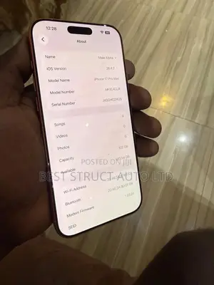 Apple iPhone 17 Pro Max 512 GB Orange