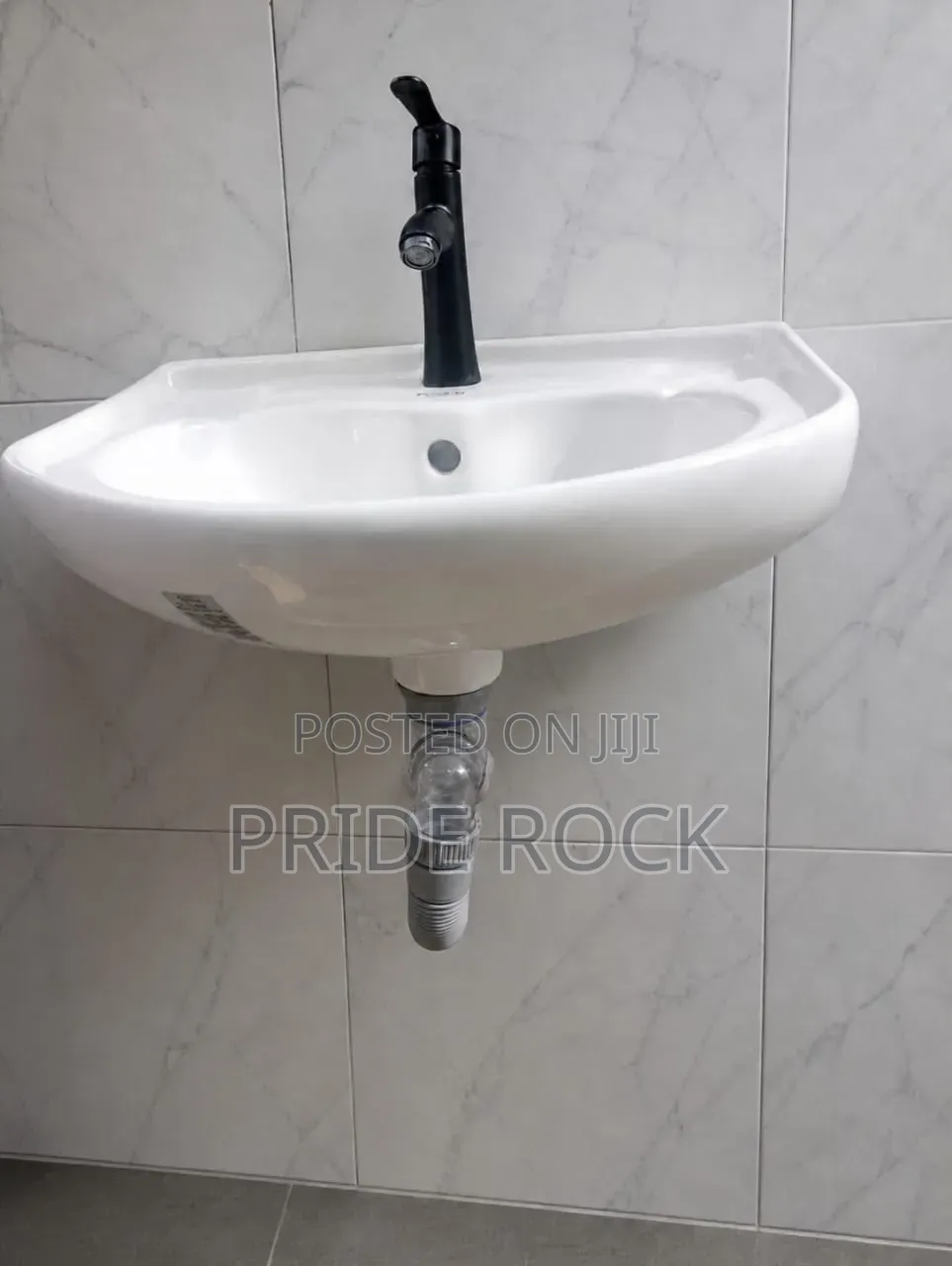 Hanging Wash Hand Basin Complete With Tap and Anti Odor Trap