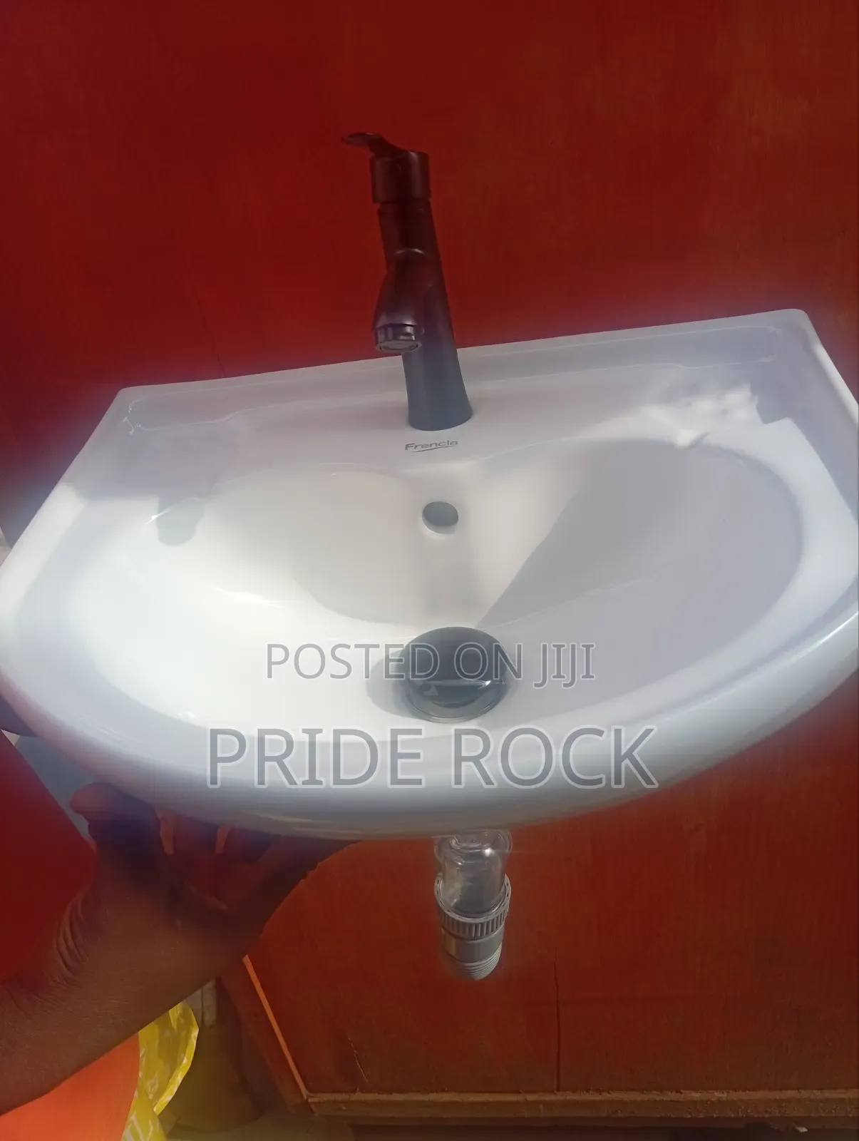 Hanging Wash Hand Basin Complete With Tap and Anti Odor Trap
