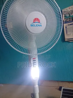 Rechargeable Solar Fan