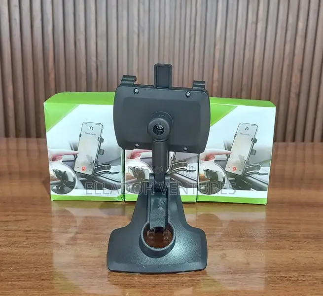Secure Car Clip Multi Function Adjustable Phone Holder