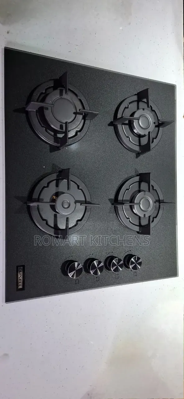4 Burner Glass Luxell Gas Cooker