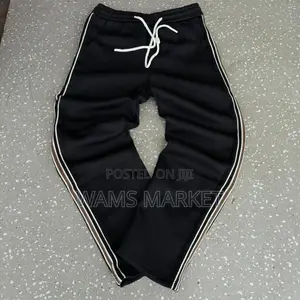 Men's Striped Joggers