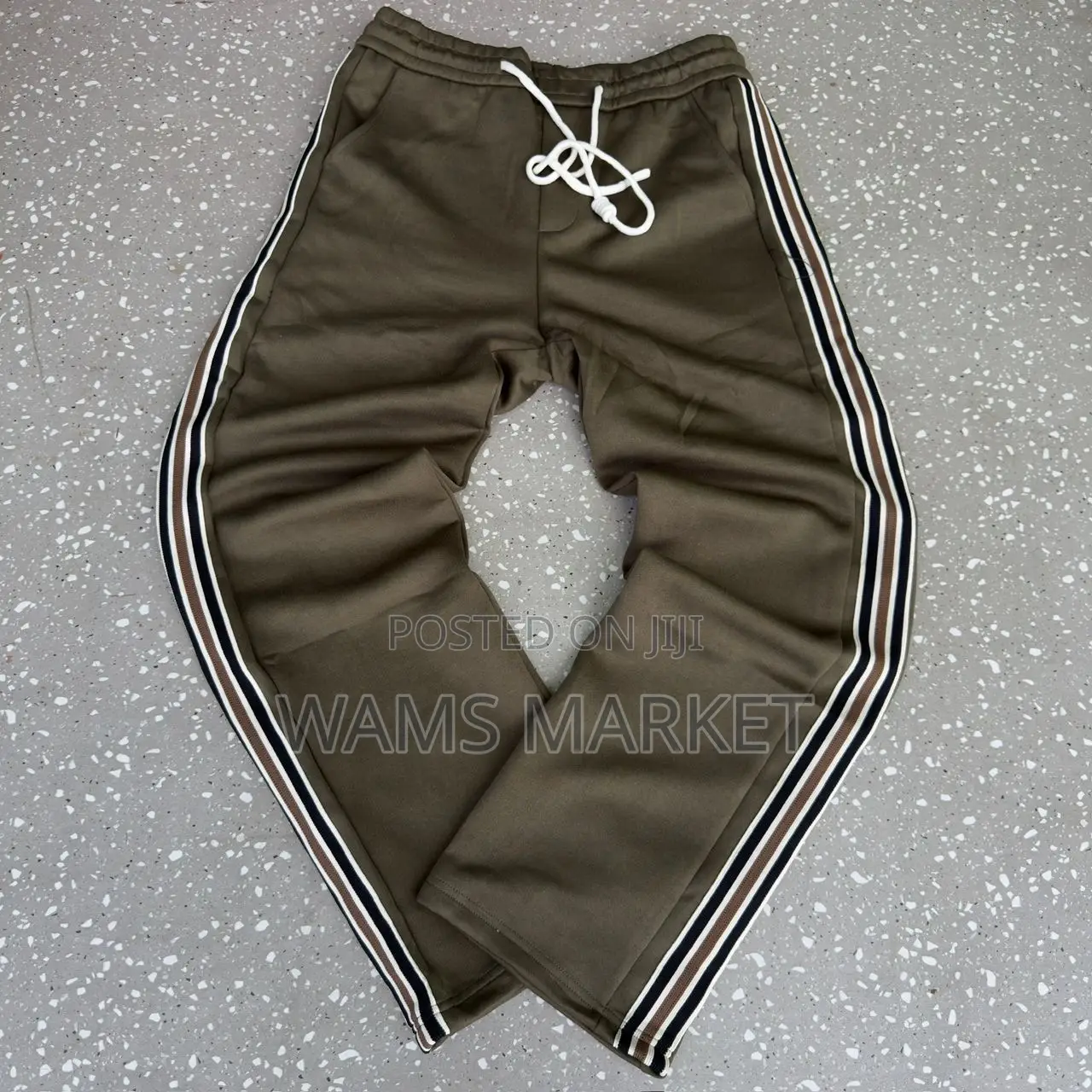 Men's Striped Joggers