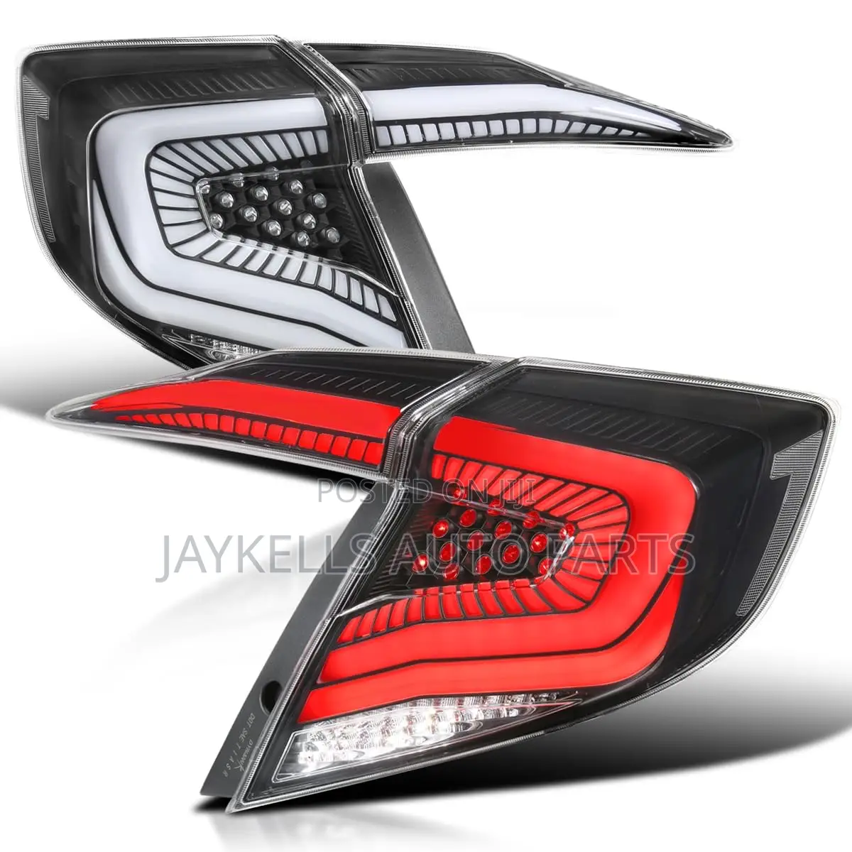 2016-2020 Honda Civic Taillight Spec With Boot Light