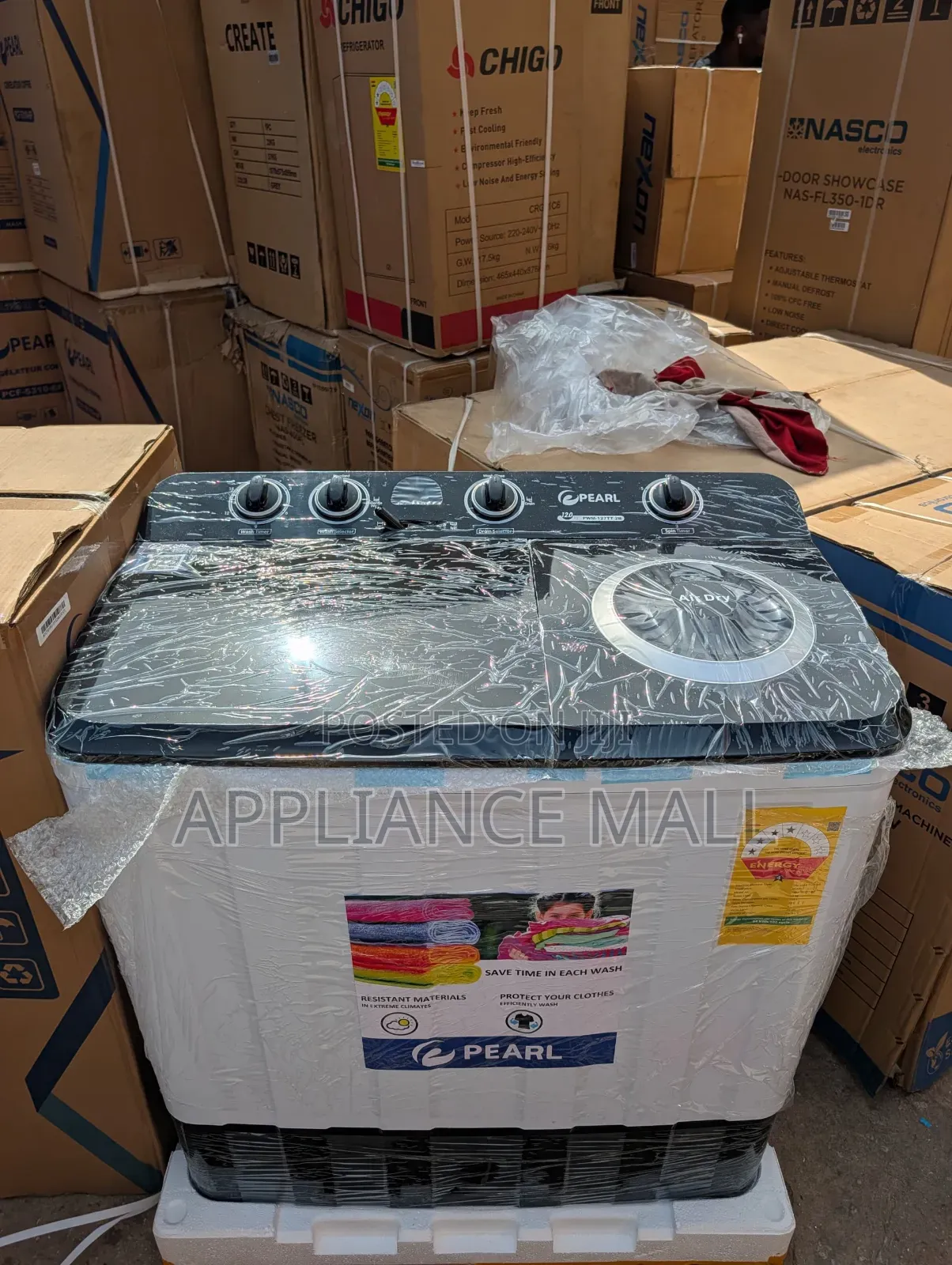 Pearl Washing Machine 12kg Semi Automatic