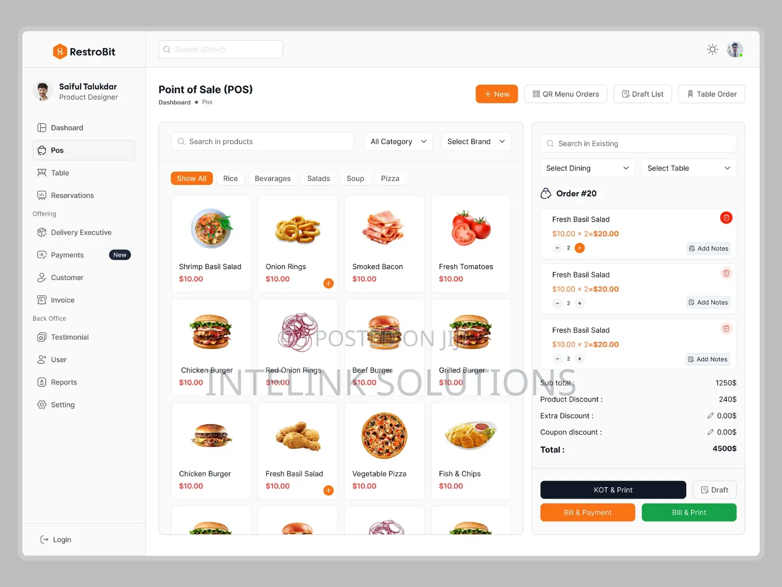 Pos Software With Hrm, Staff Attendance