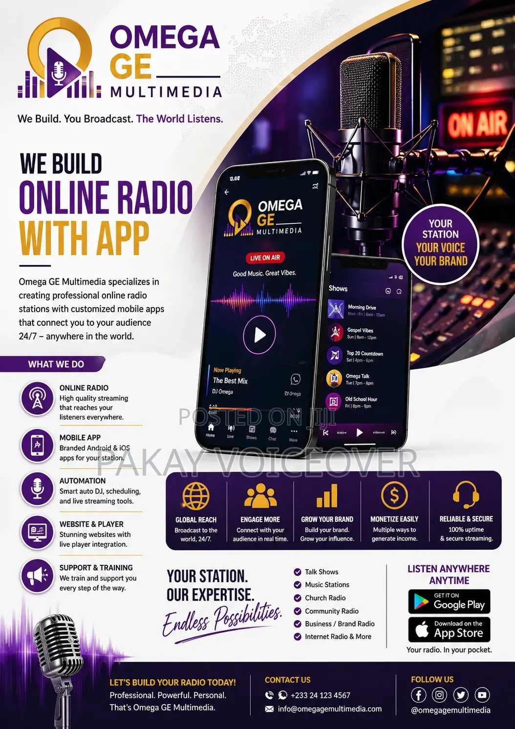 Build Your Profesional Online Radio