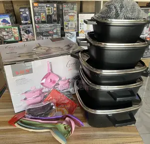 Cookware Set ( 21 PCS ) for Easy Use