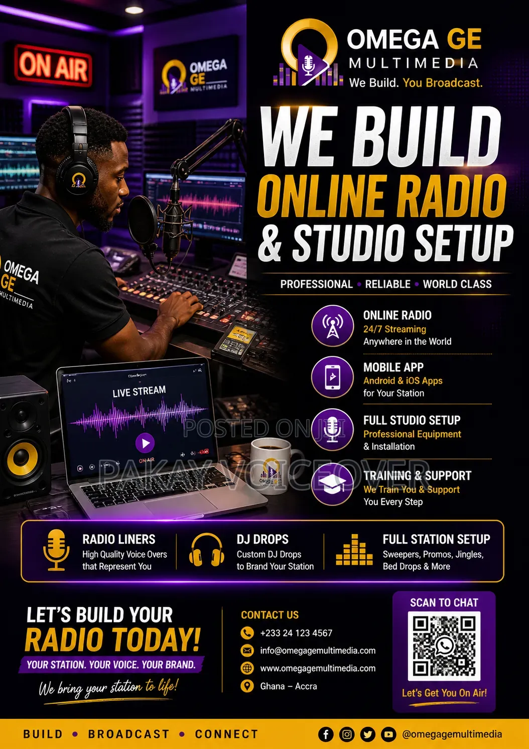 Build Your Profesional Online Radio