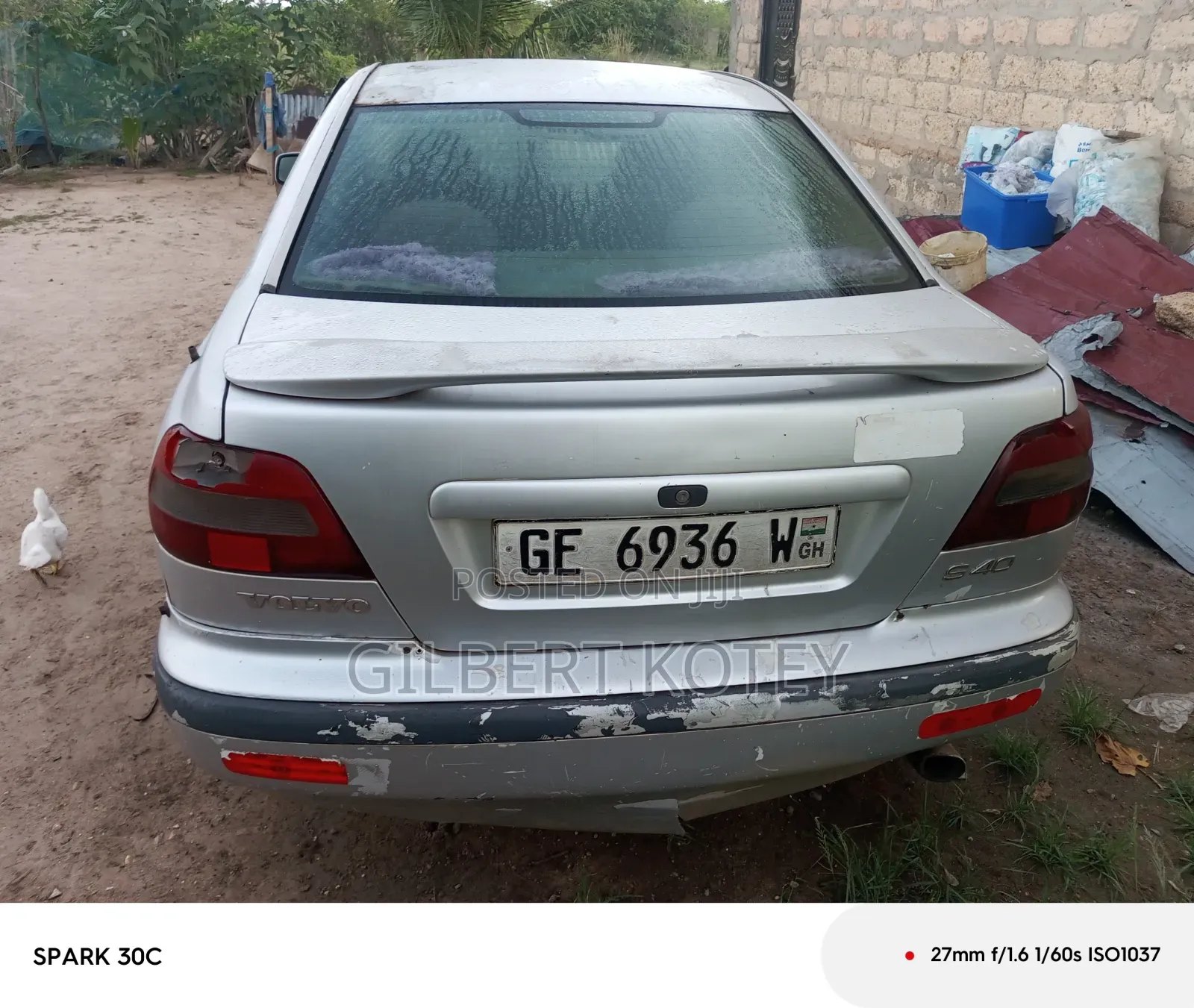 Volvo S40 Manufacture Date 2000