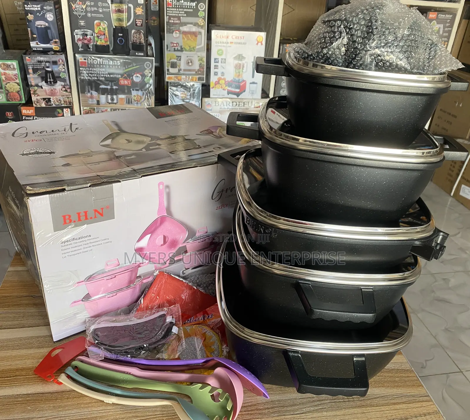 21 Pieces Cookware Set Including Cooking Tools(Ladles)