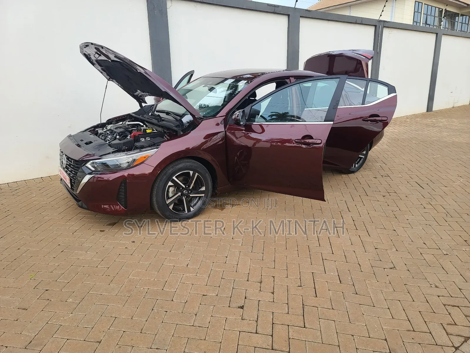 Nissan Sentra SV 2024 Burgundy