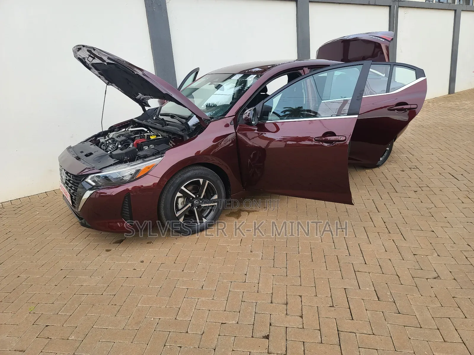 Nissan Sentra SV 2024 Burgundy