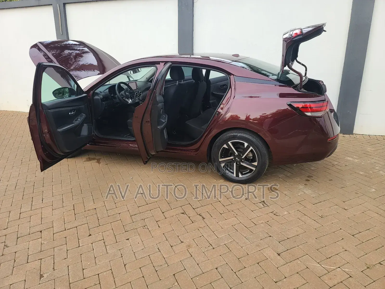 Nissan Sentra SV 2024 Burgundy