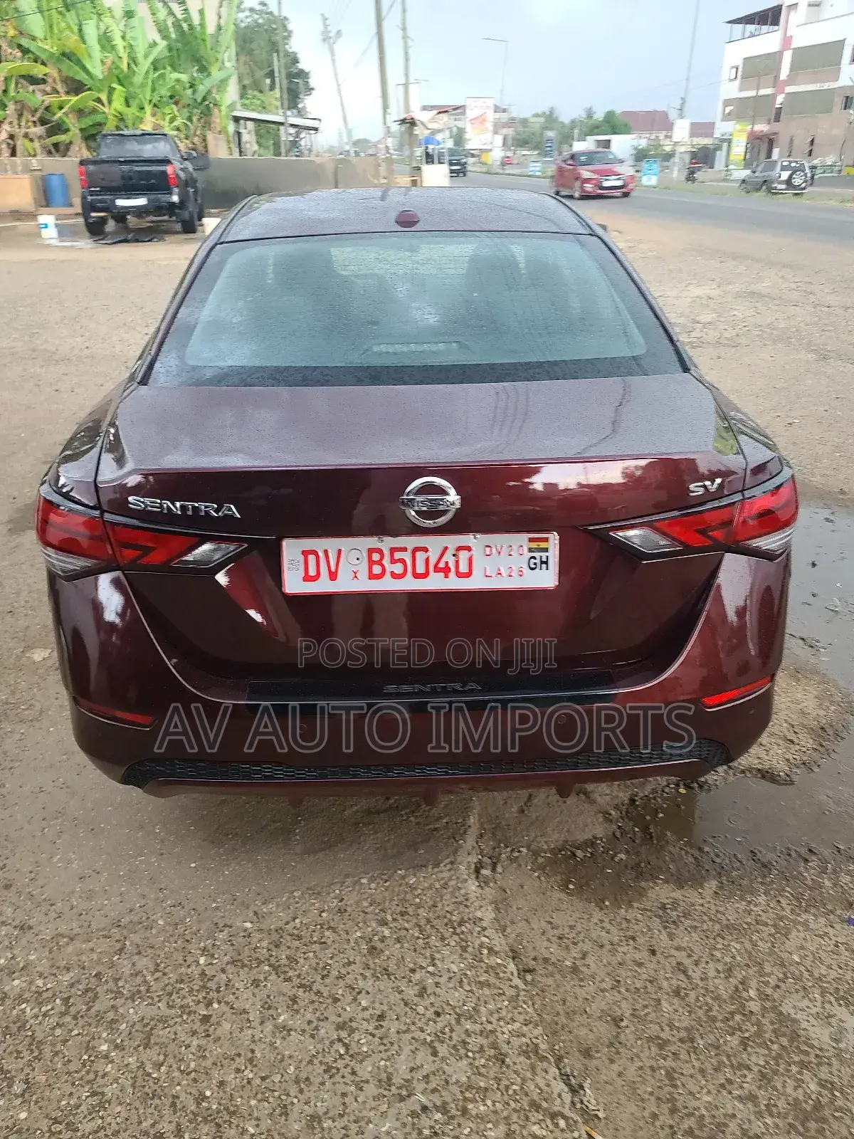 Nissan Sentra SV 2024 Burgundy