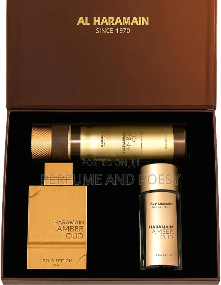 Al Haramain Amber Oud Gold Edition Gift Set