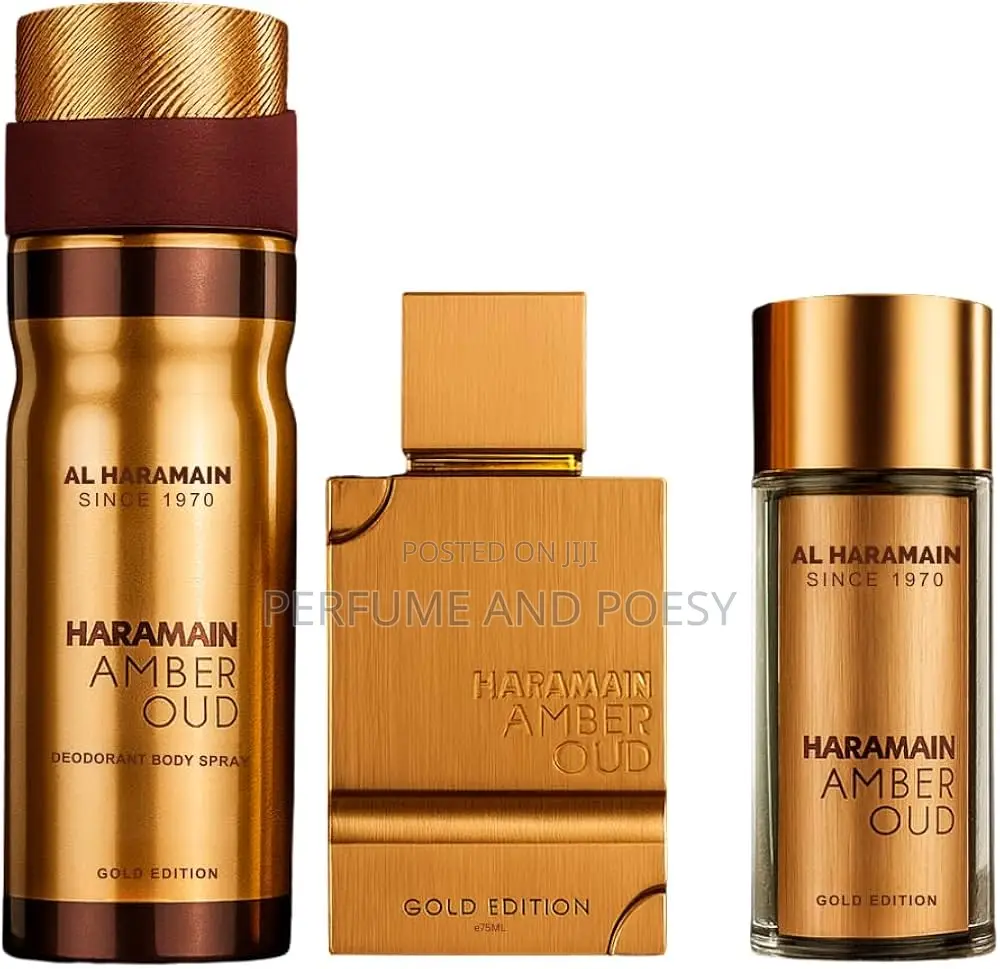 Al Haramain Amber Oud Gold Edition Gift Set