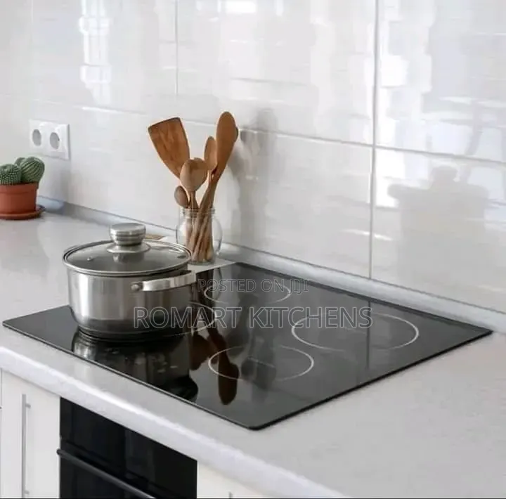 Built-in 60cm Electric Hob 4 Burner Glass