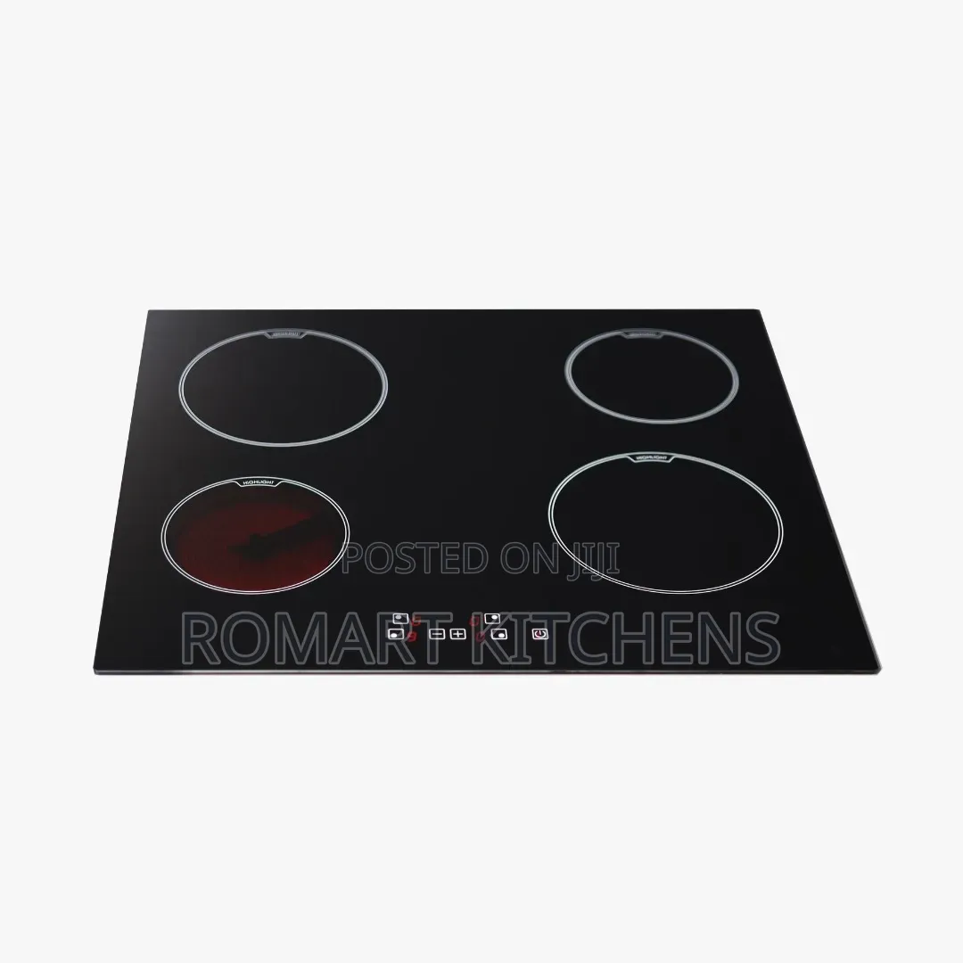 All Electric Burner 60cm Glass Hob Built In
